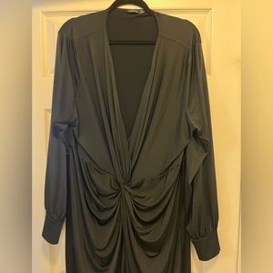 Black Knot front Dress